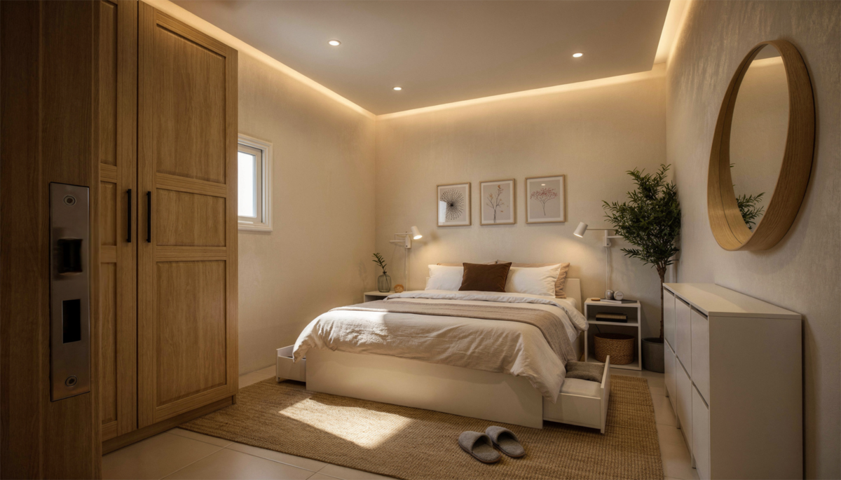 Dormitorio transformado